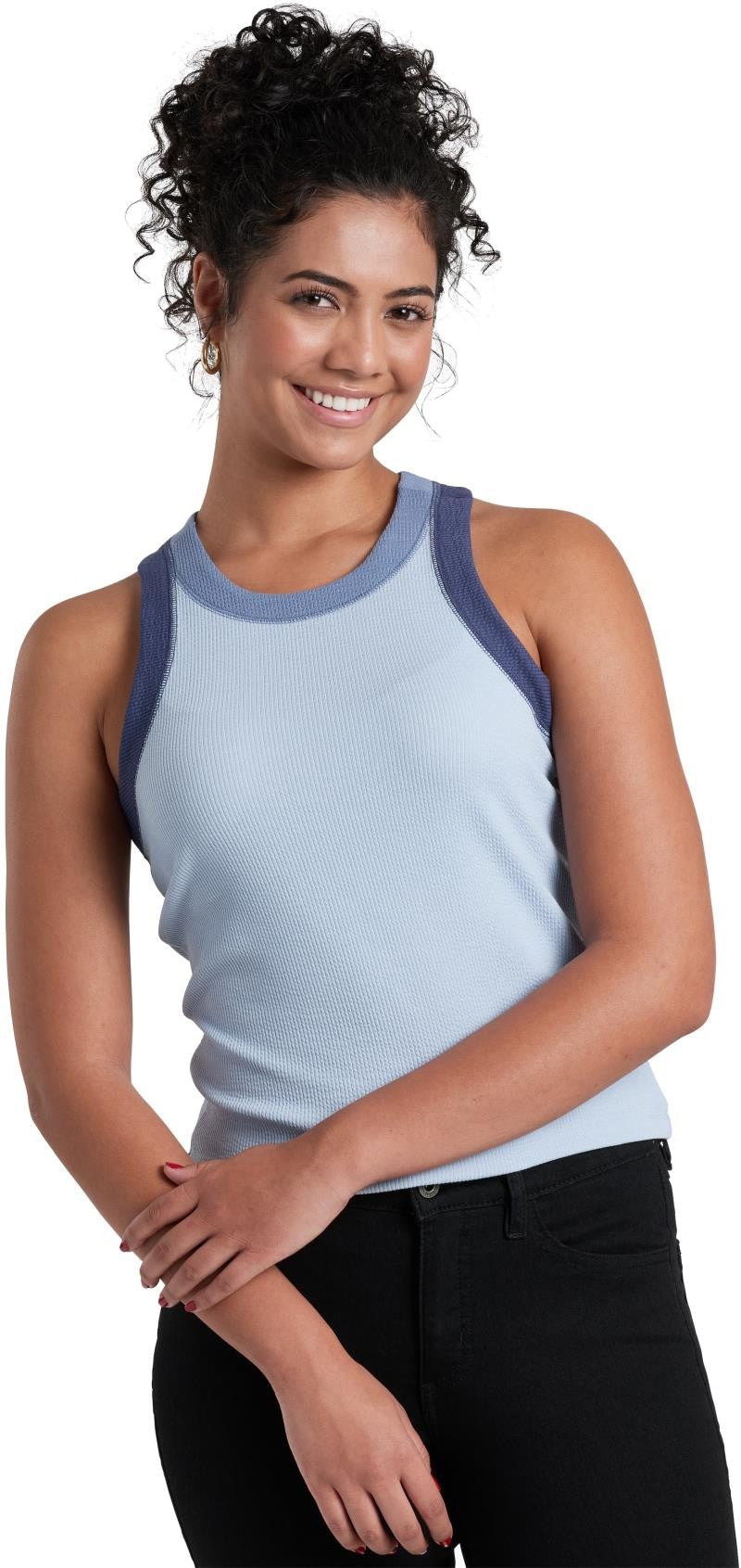 Remi Tank - Womens - bluebell 1