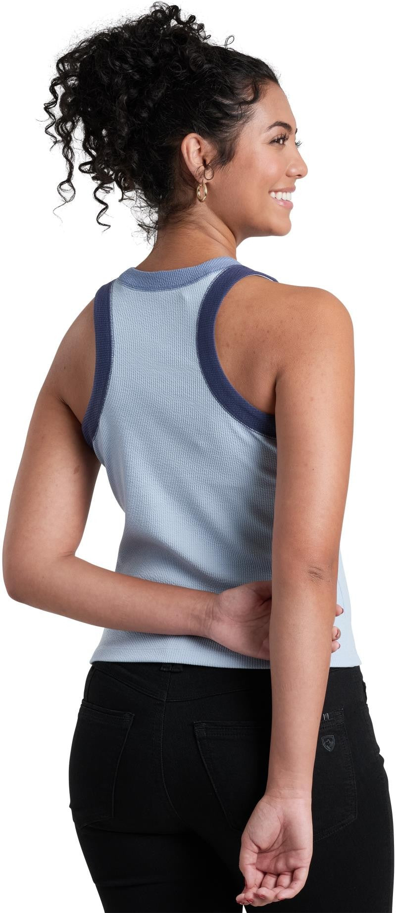 Remi Tank - Womens - bluebell 1