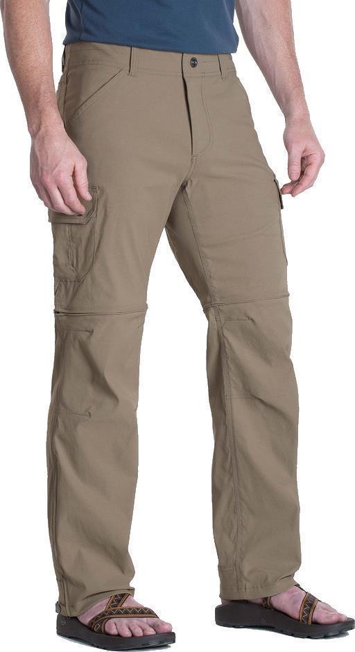 Renegade Cargo Convertible Pants, 32" Inseam - Mens - Buckskin Khaki 1