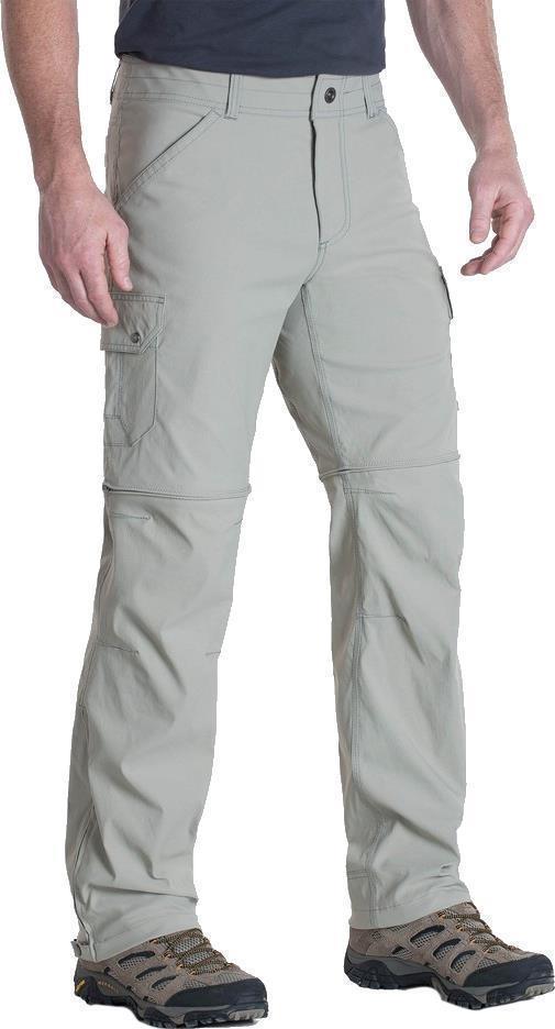 Renegade Cargo Convertible Pants, 36" Inseam - Mens - Brushed Nickel 1