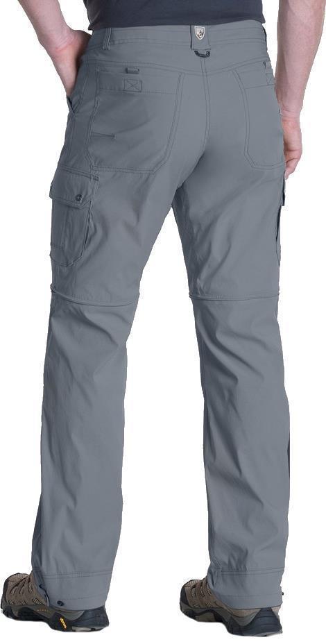 Renegade Cargo Convertible Pants, 36" Inseam - Mens - Pewter 2