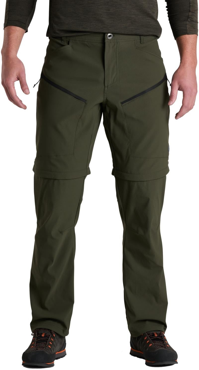 Renegade Convertible Pants, 32" Inseam - Mens - dark forest 1
