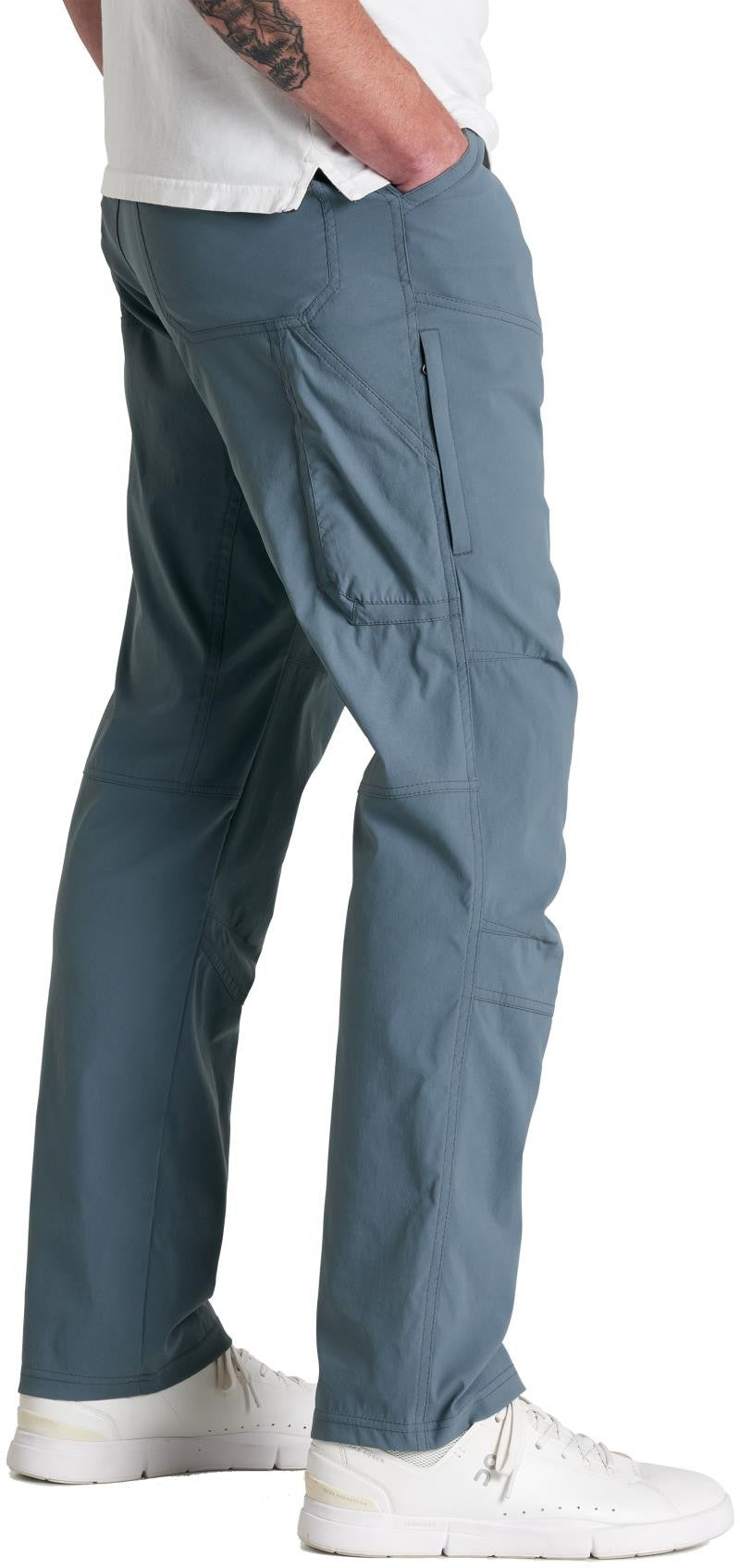 Renegade Pants, 28" Inseam - Mens - charcoal blue 1