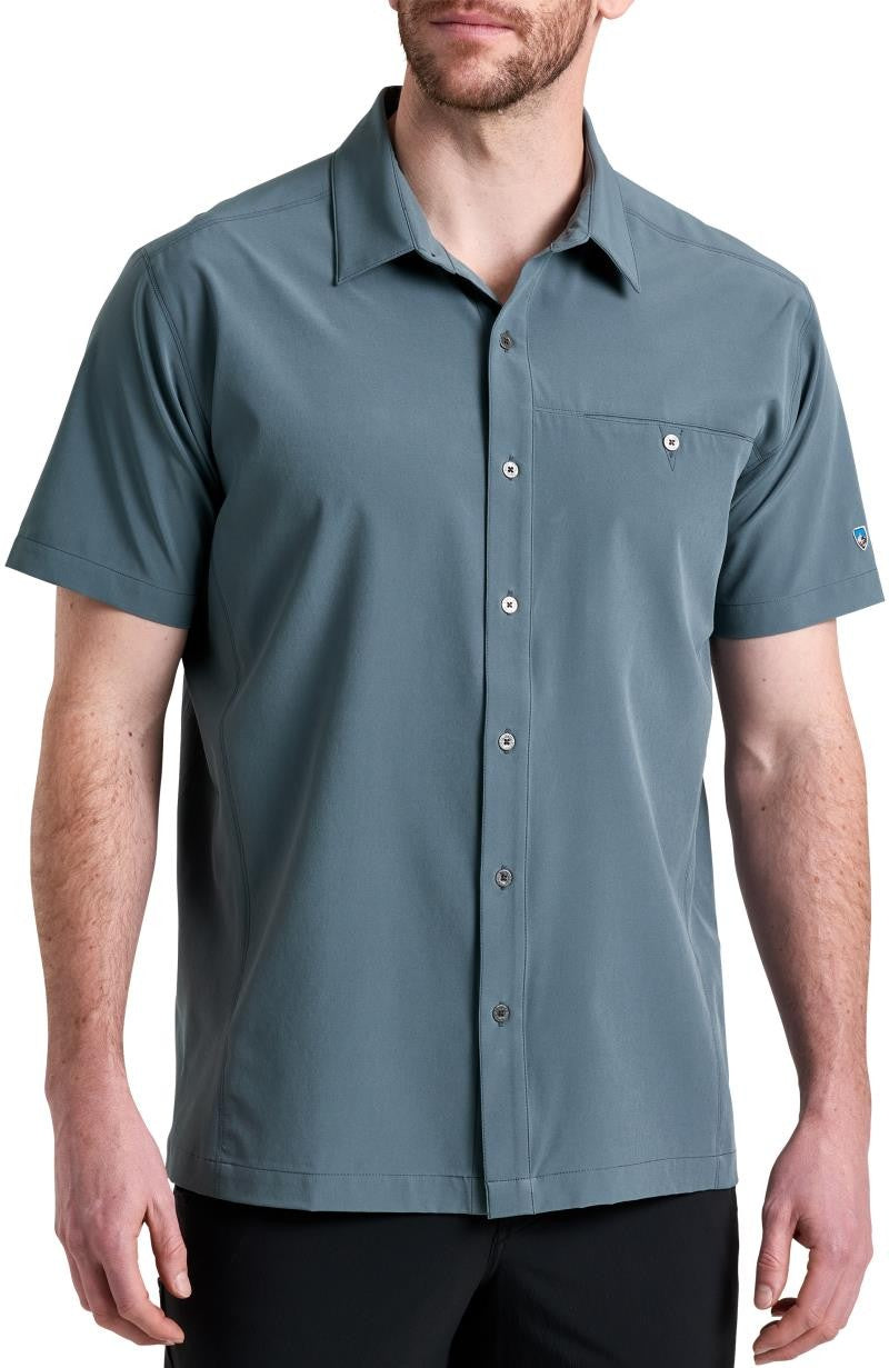 Renegade SS Shirt - Mens - charcoal blue 1