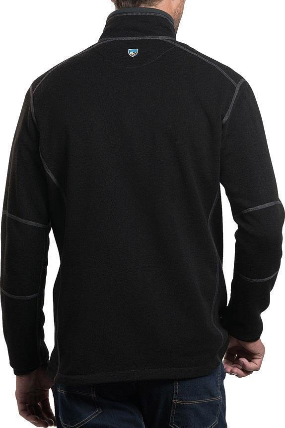 Revel 1/4 Zip - Mens - black 1