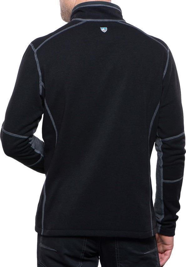 Revel 1/4 Zip - Mens - black / steel 1