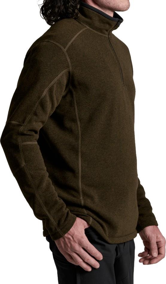 Revel 1/4 Zip - Mens - dark roast 1