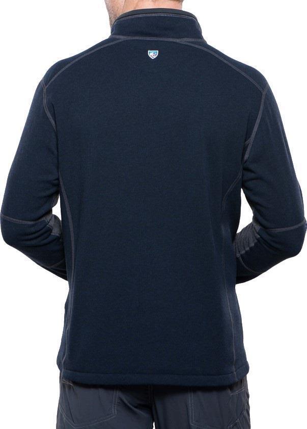 Revel 1/4 Zip - Mens - mutiny blue / steel 1