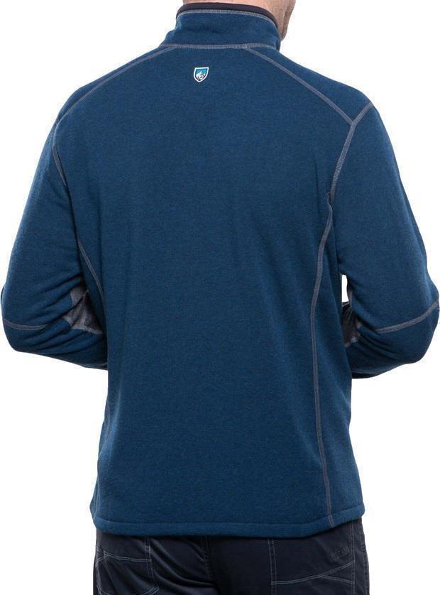 Revel 1/4 Zip - Mens - navy / steel 1