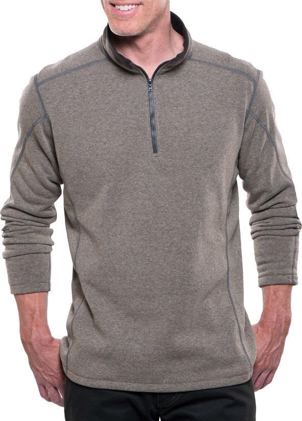 Revel 1/4 Zip - Mens - oatmeal 1
