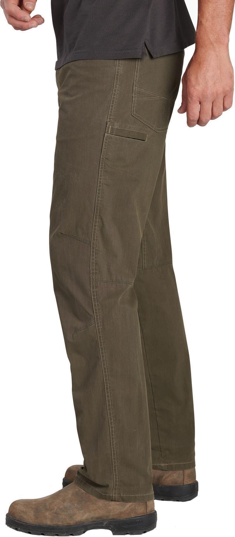 Revolvr Full-Leg Pants, 30" Inseam - Mens - olive brown 1