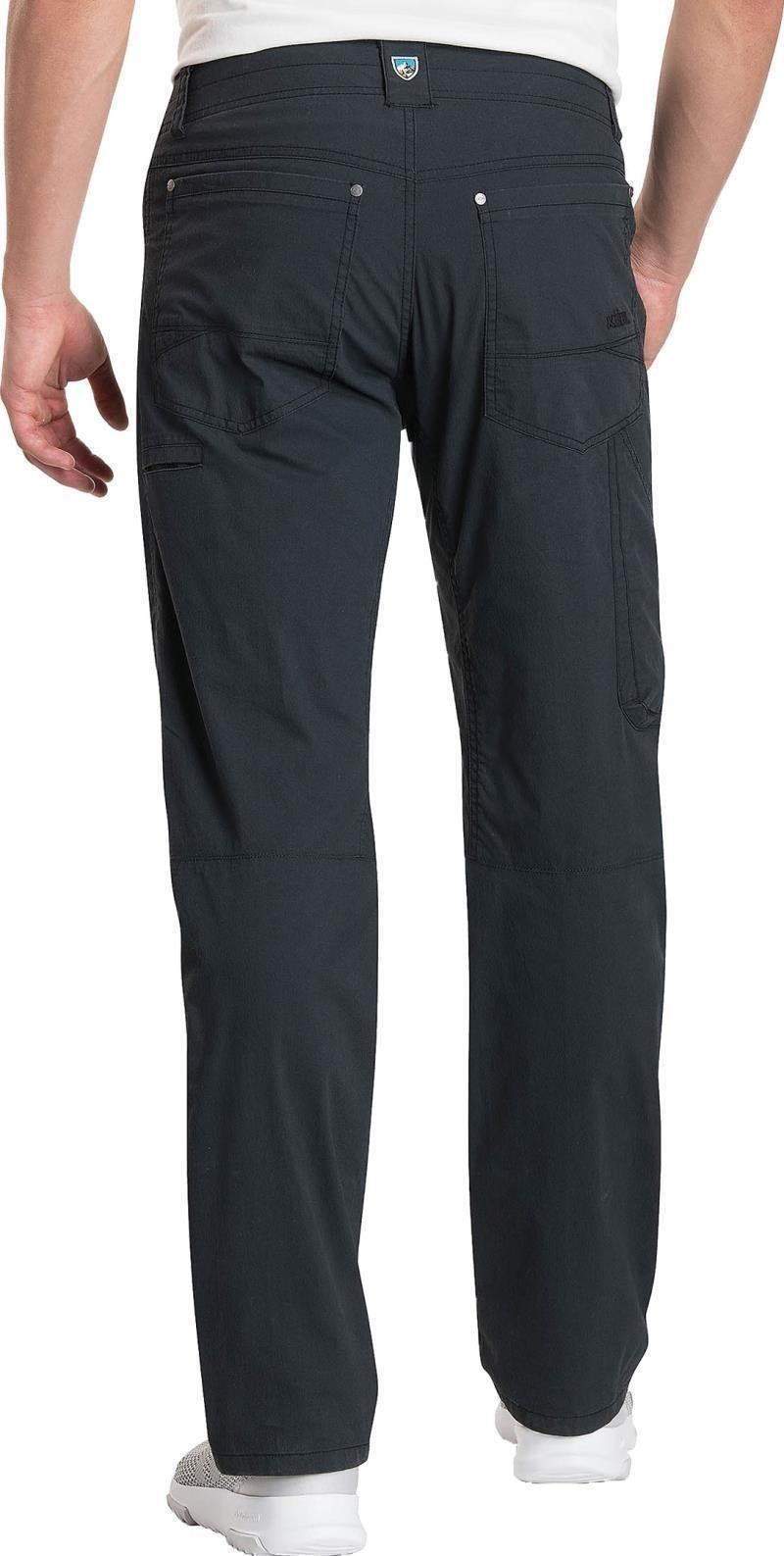 Revolvr Full-Leg Pants, 34" Inseam - Mens - ink black 1