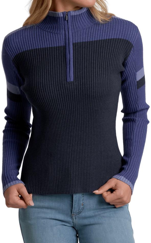 Ribbed Kuhl Team 1/4 - Womens - dark twilight 1