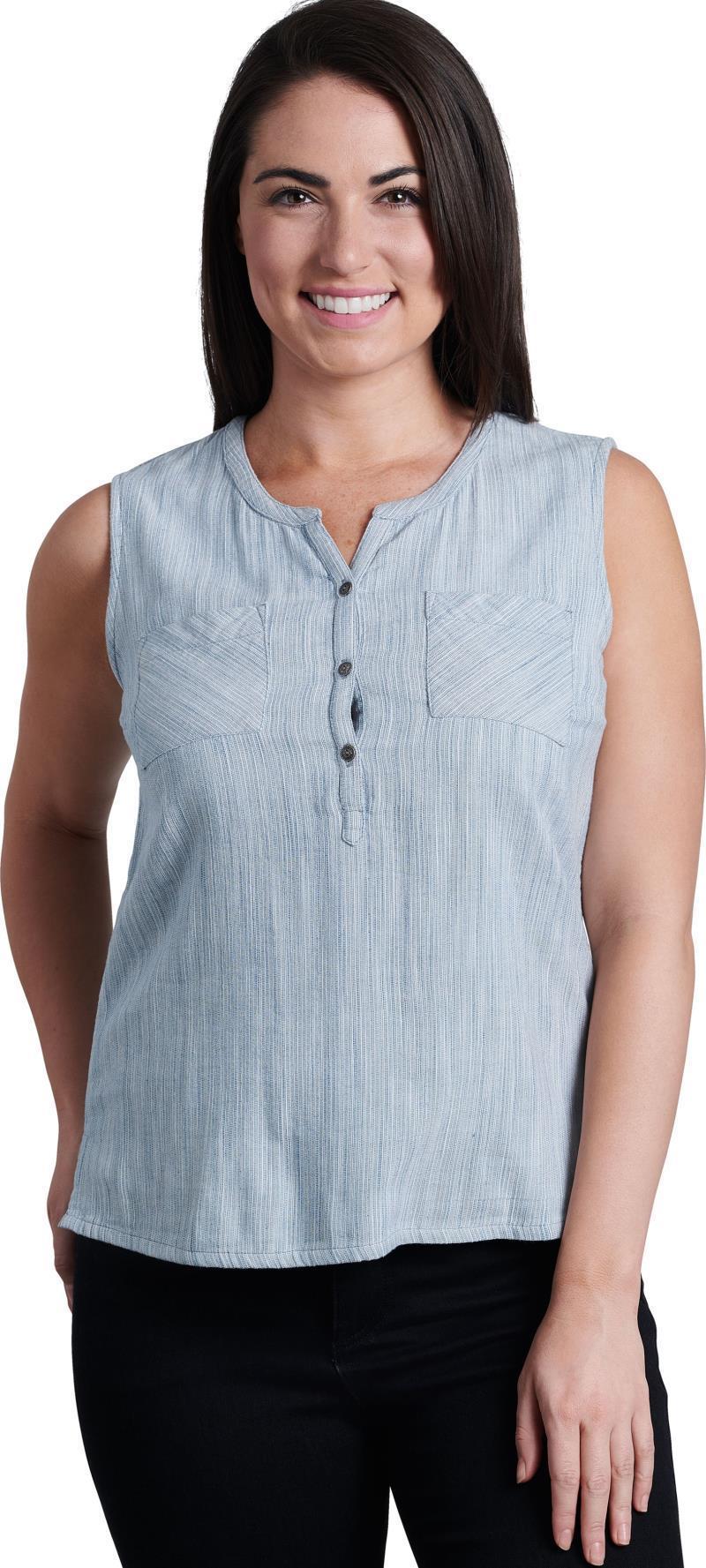 Riviera Tank - Womens - bluegrass 1