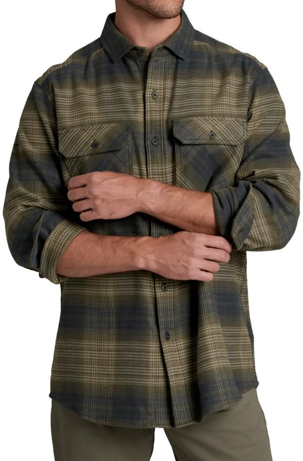 Rydr Flannel LS - Mens - olive night 1