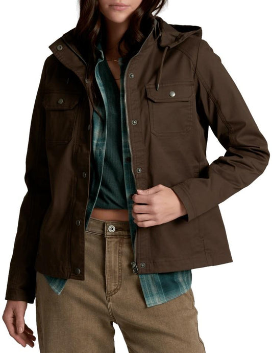 Rydr Lite Jacket - Womens - espresso 1