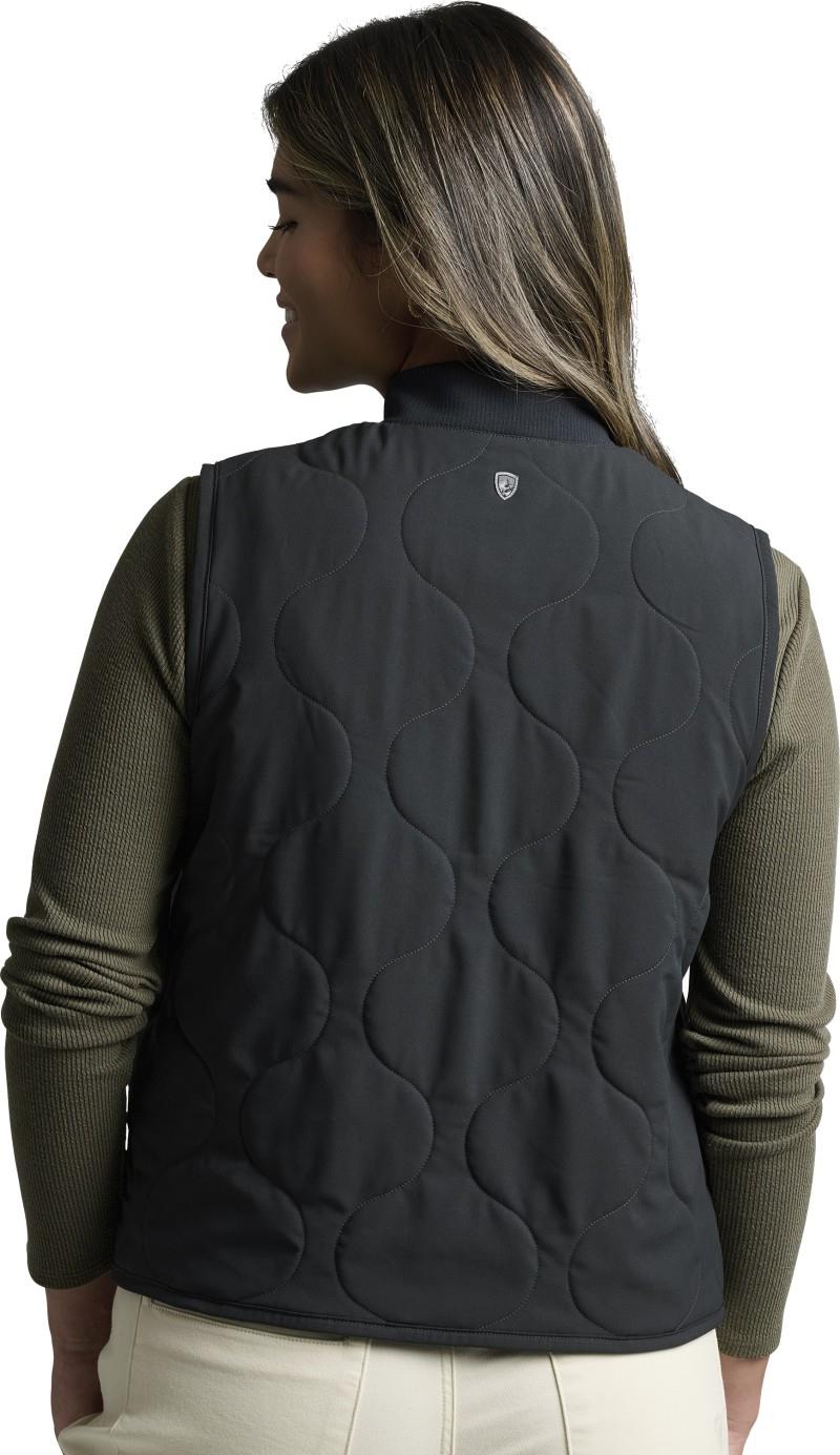 Scout Quilted Vest - Womens - black 1