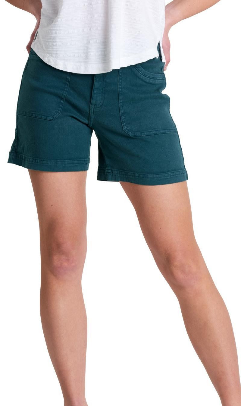 Seaboard Shorts, 6" Inseam - Womens - everglade 1