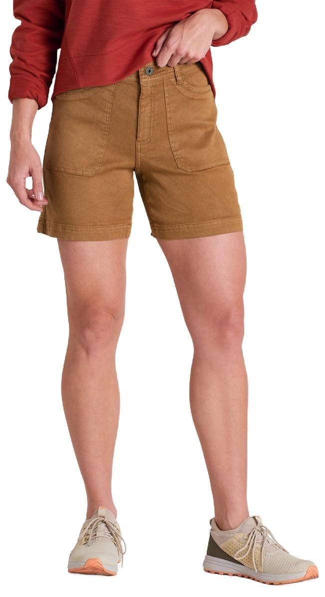 Seaboard Shorts, 6" Inseam - Womens - sawdust 1