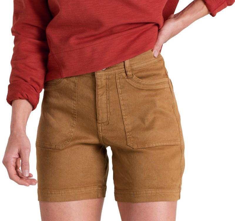 Seaboard Shorts, 6" Inseam - Womens - sawdust 1