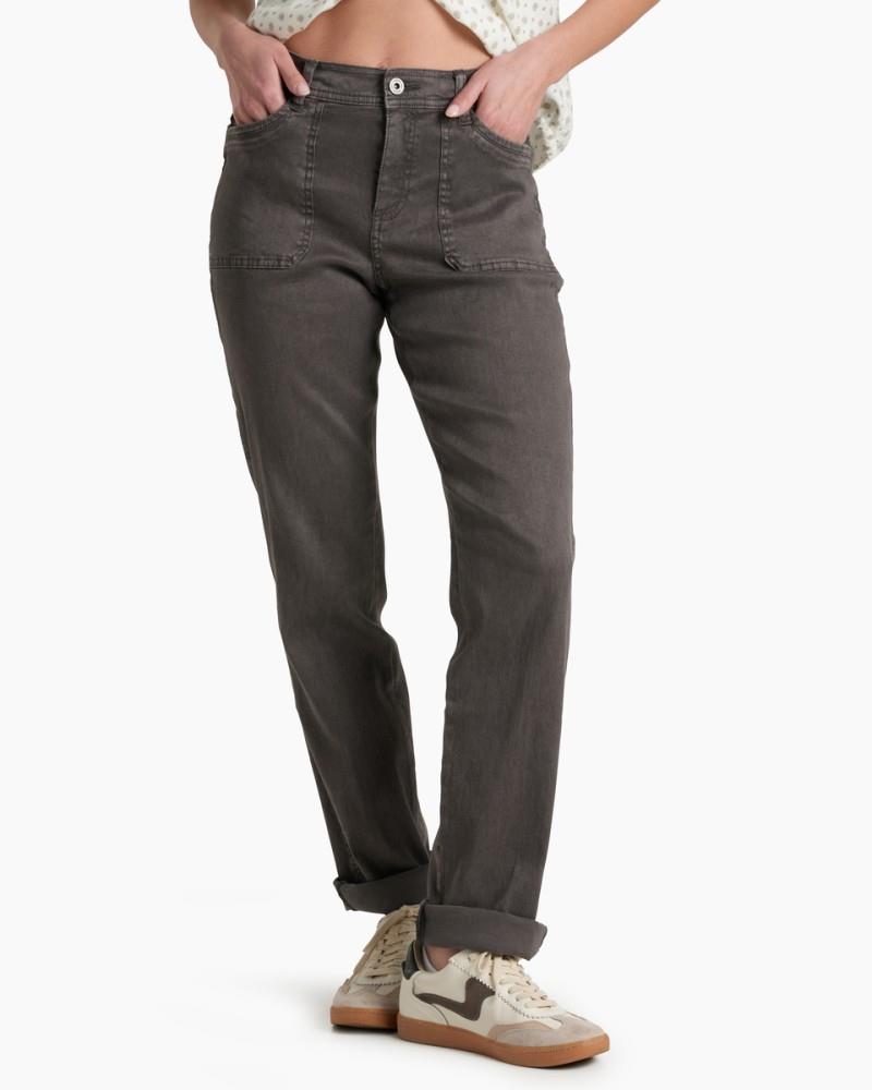 Seaboard Straight Pants, Reg - Womens - pavement 1