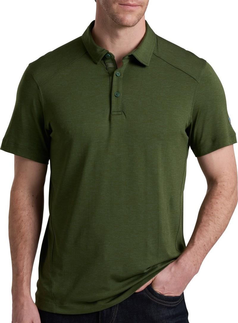 Shadow Polo - Mens - smoked pine 1