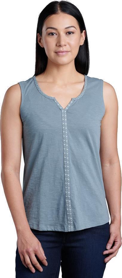 Shay Tank - Womens - Eucalyptus 1