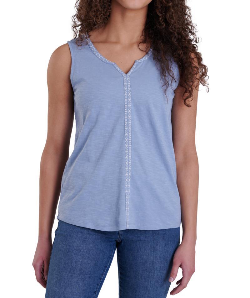 Shay Tank - Womens - Vista Blue 1