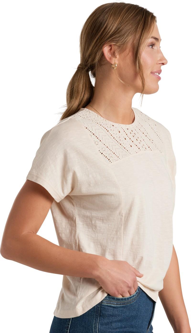 Shayla SS - Womens - ivory 1
