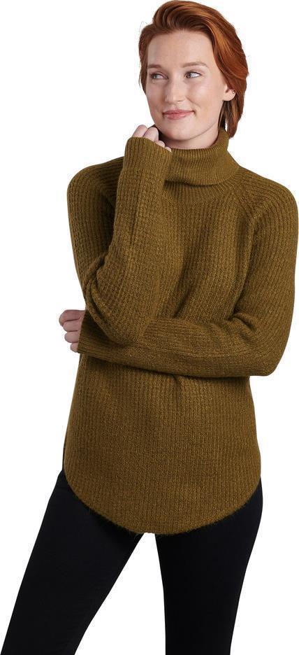 Sienna Sweater - Womens - Olivine 1