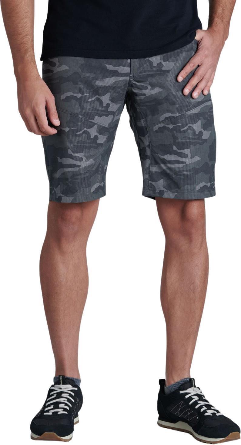 Silencr Kargo Shorts, 12" Inseam - Mens - Grey Camo 1