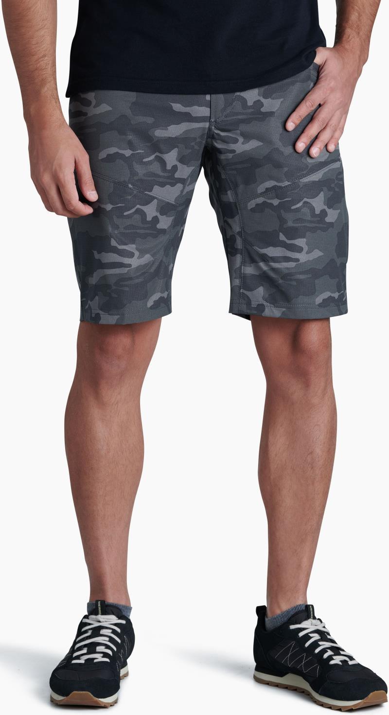 Silencr Kargo Shorts, 8" Inseam - Mens - Grey Camo 1