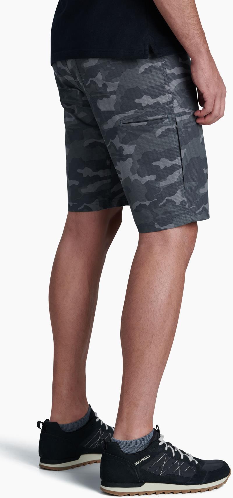 Silencr Kargo Shorts, 8" Inseam - Mens - Grey Camo 3
