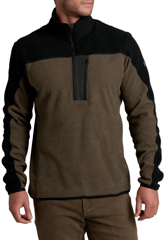 Skorchr Fleece 1/4 Zip - Mens - tarmac / black 1