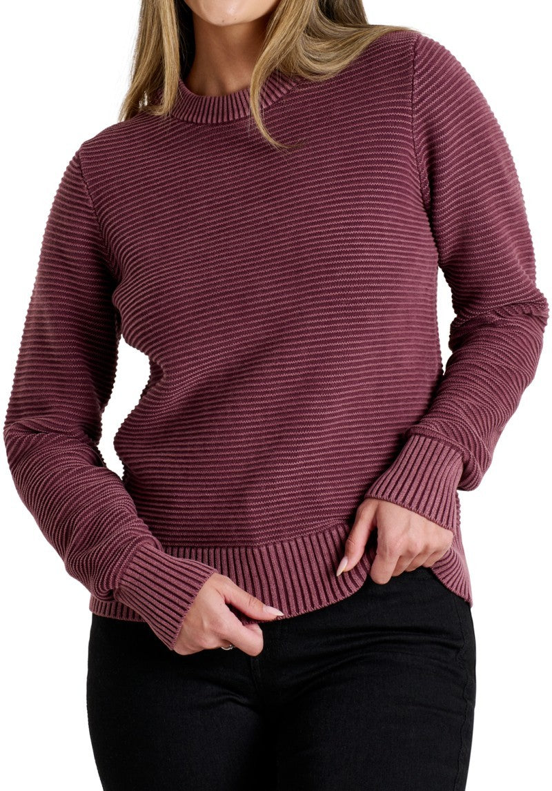 Sofie Sweater - Womens - winter berry 1