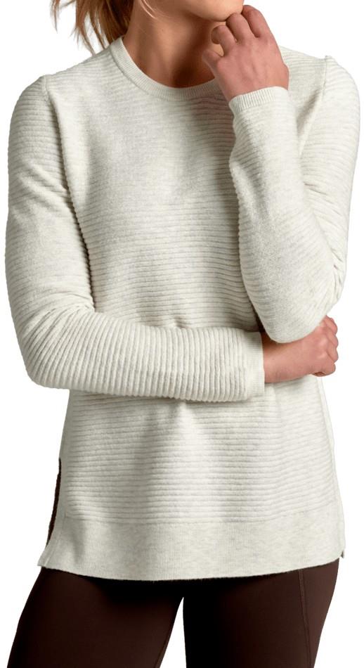 Solace Crew Tunic Sweater - Womens - natural 1