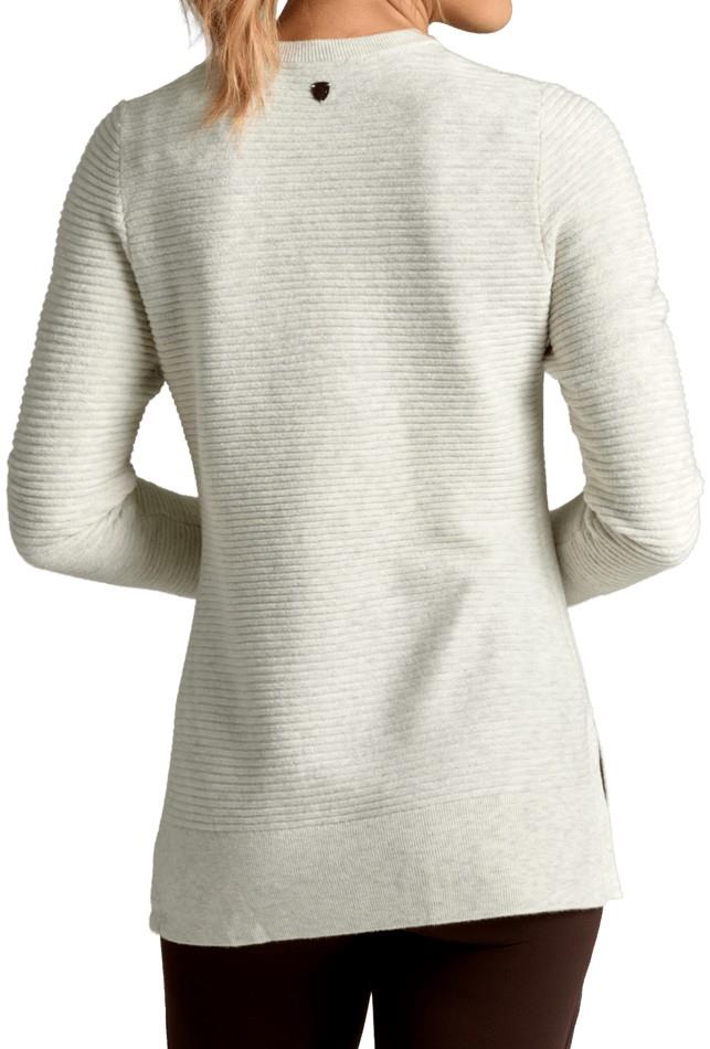Solace Crew Tunic Sweater - Womens - natural 1