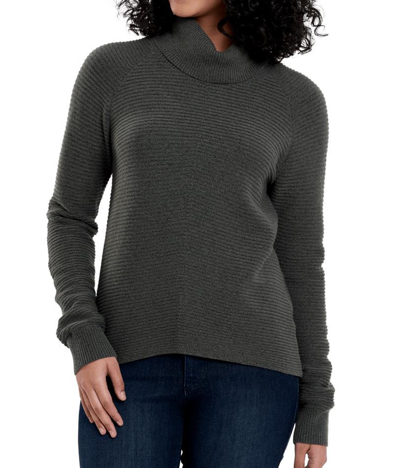Solace Sweater - Womens - soft pine 1