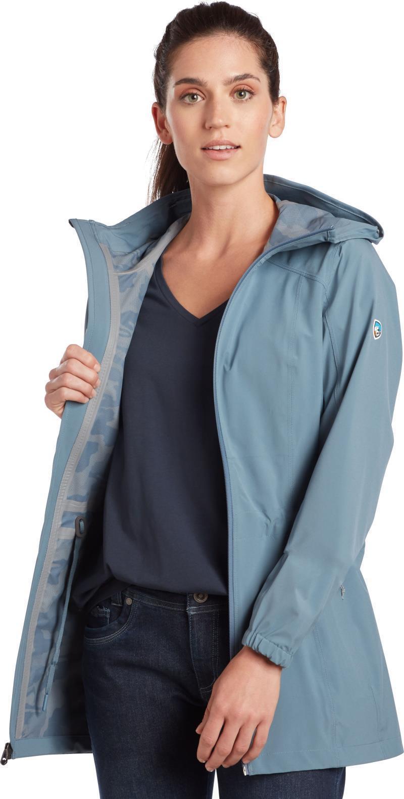 Stretch Voyagr Jacket - Womens - Cornflower Blue 1