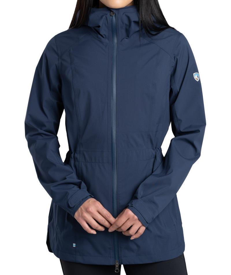 Stretch Voyagr Jacket - Womens - Indigo 1