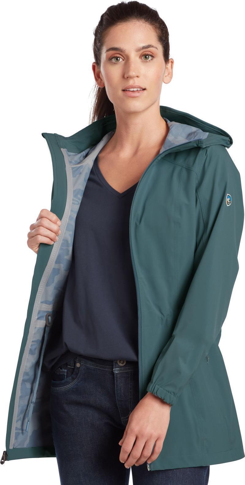 Stretch Voyagr Jacket - Womens - Sea Pine 1