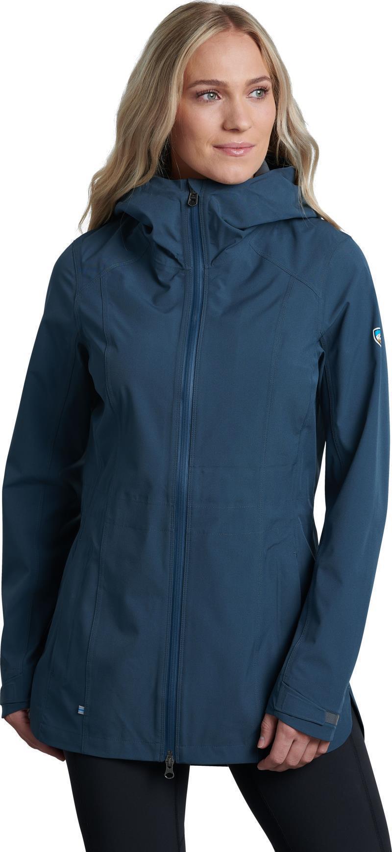 Stretch Voyagr Jacket - Womens - Slate Blue 1