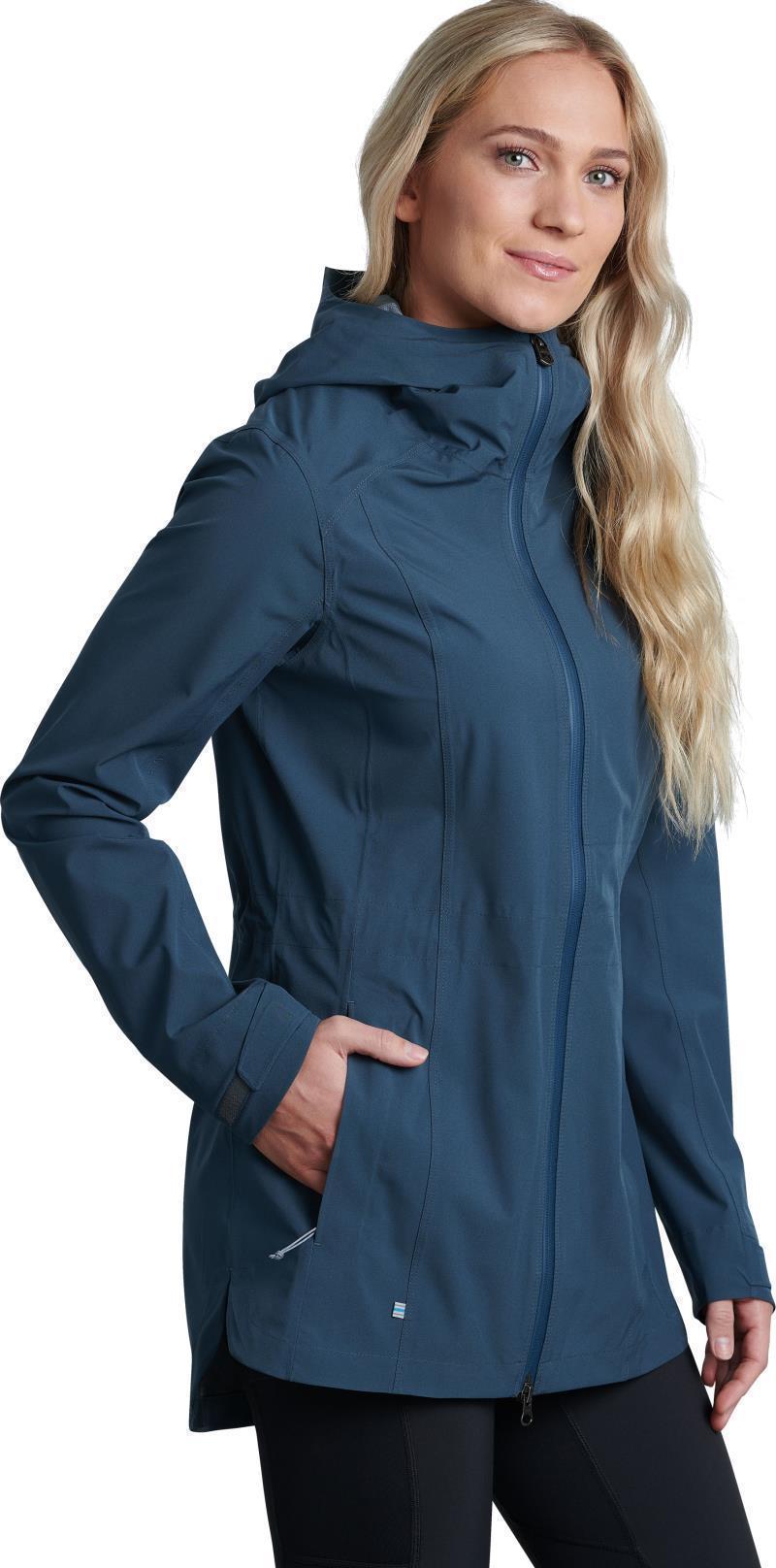 Stretch Voyagr Jacket - Womens - Slate Blue 2