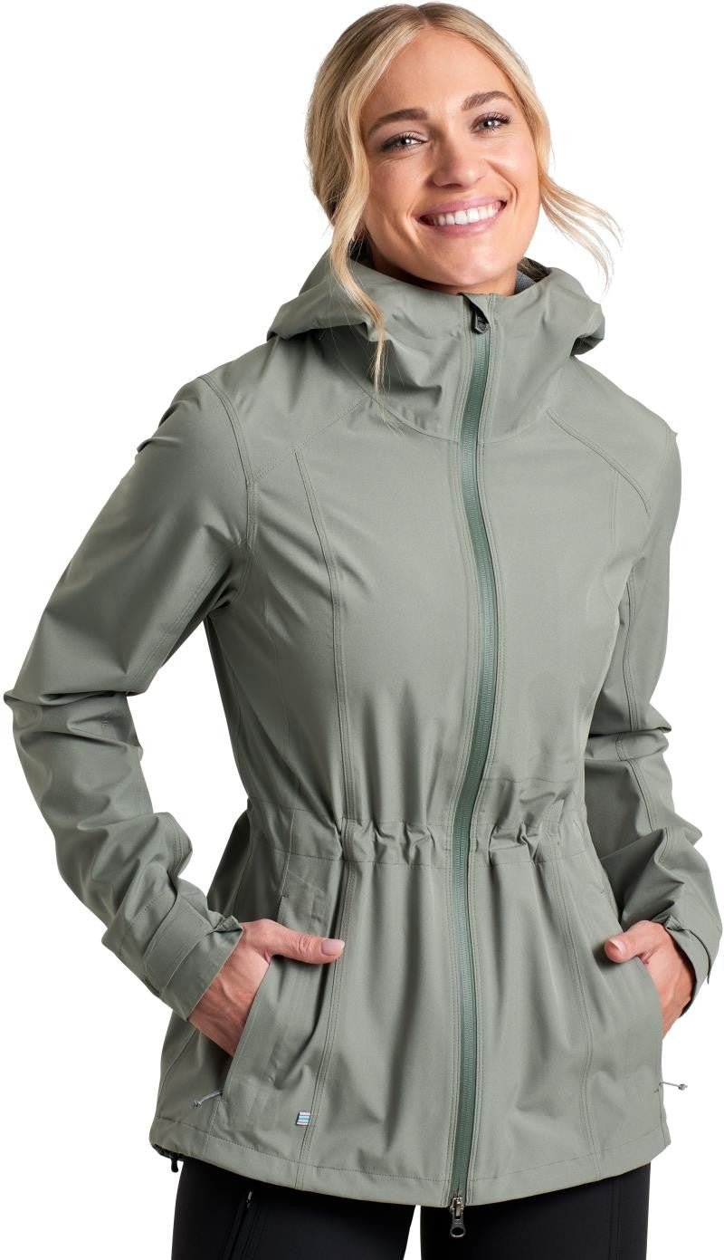 Stretch Voyagr Jacket - Womens - soft pine 1