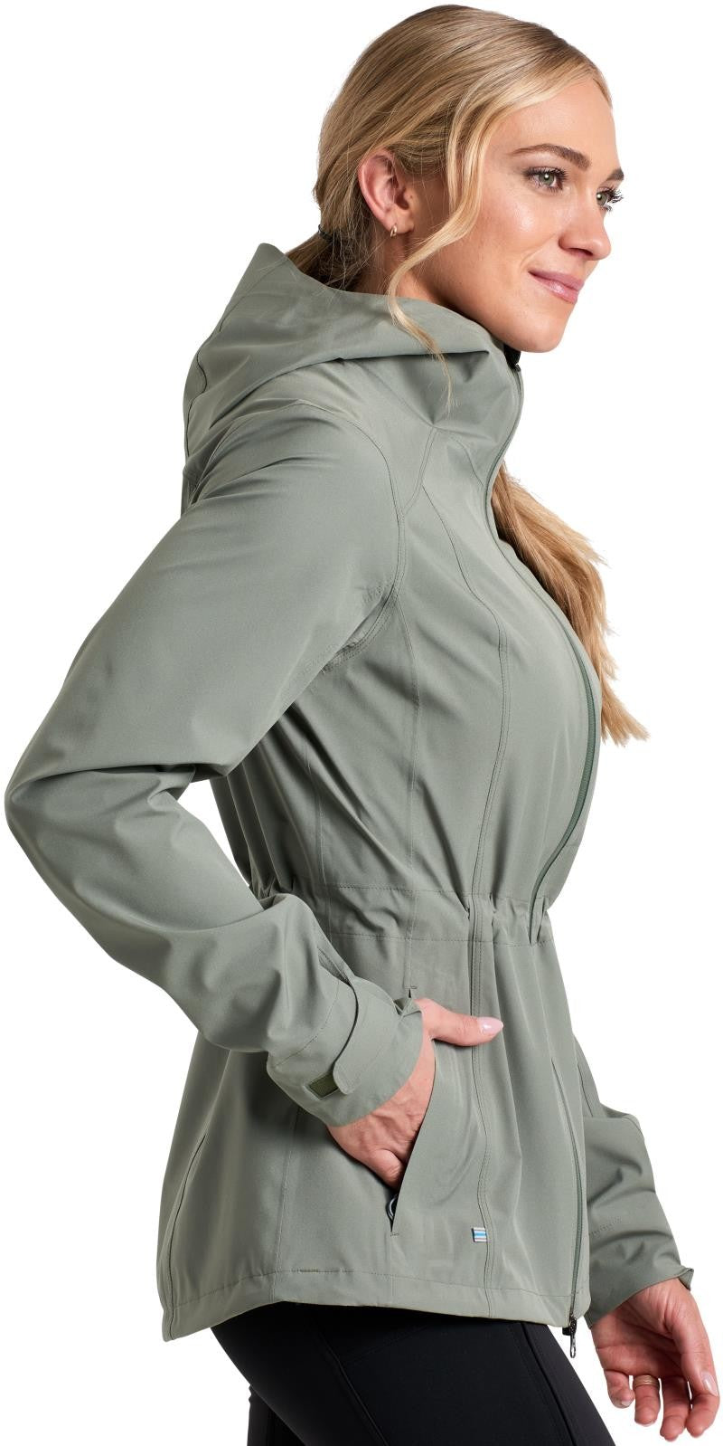 Stretch Voyagr Jacket - Womens - soft pine 1