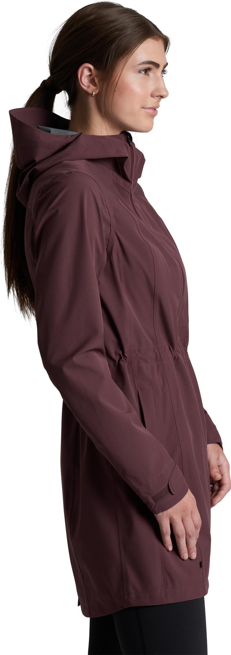 Stretch Voyagr Trench - Womens - raisin 1