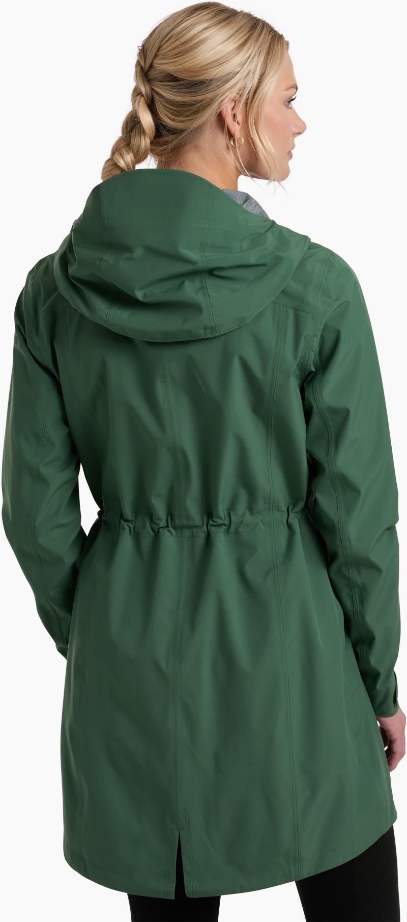 Stretch Voyagr Trench - Womens - smoked pine 1