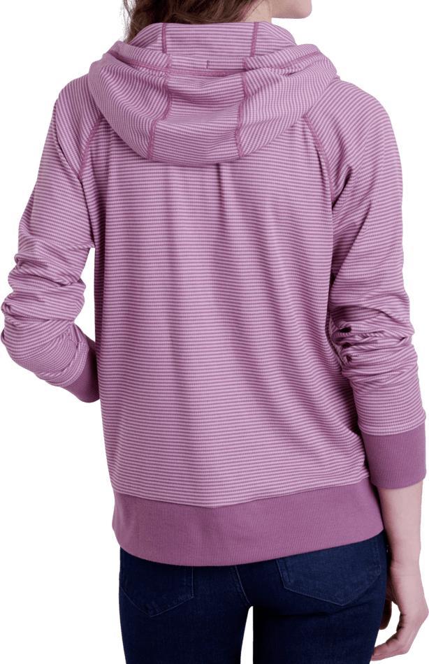 Stria Pullover Hoody - Womens - Thistle 2