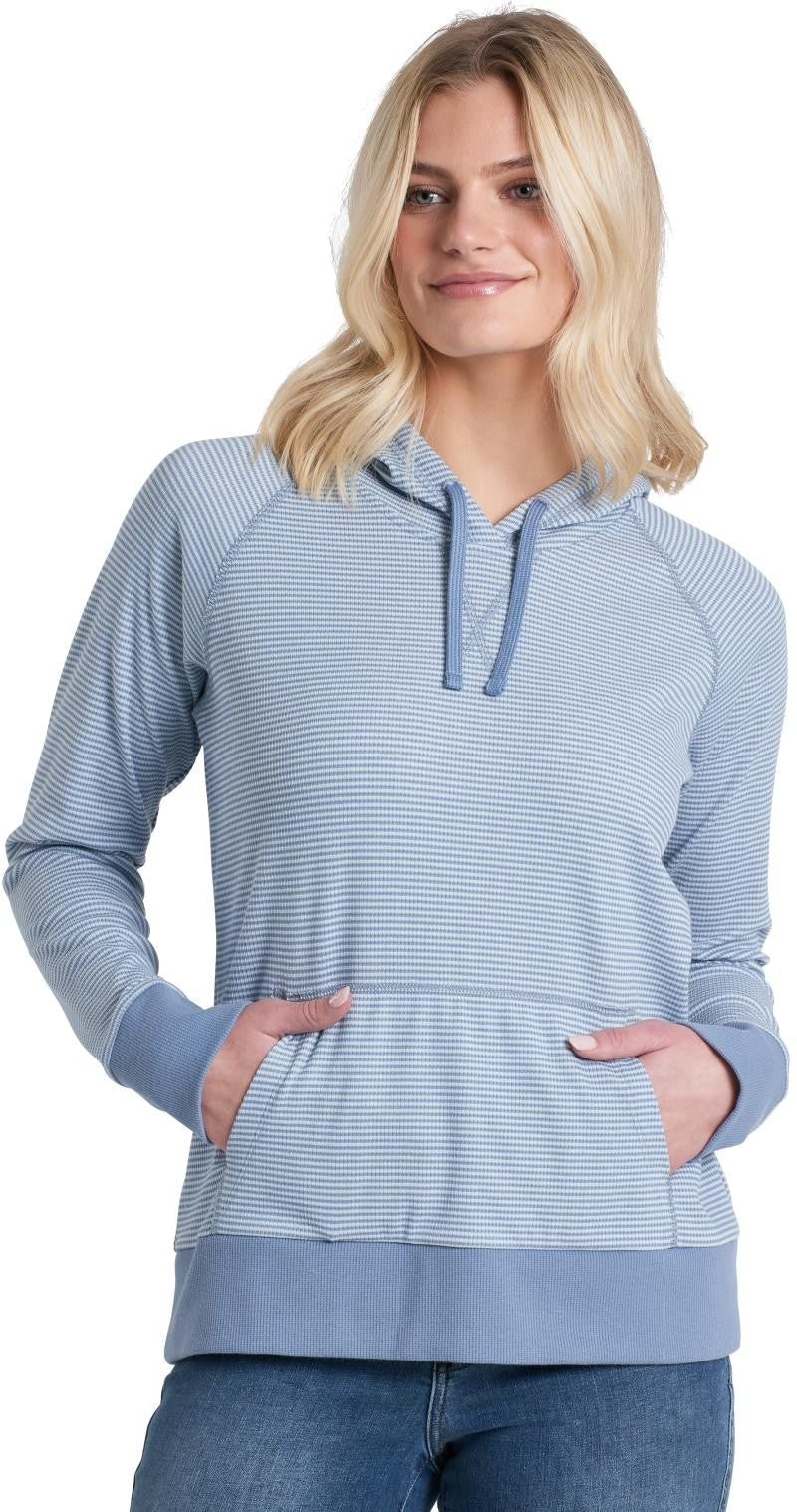 Stria Pullover Hoody - Womens - blue cove 1