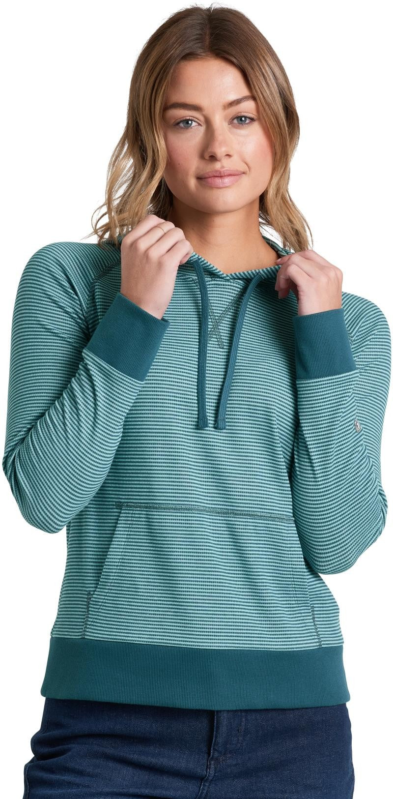 Stria Pullover Hoody - Womens - everglade 1